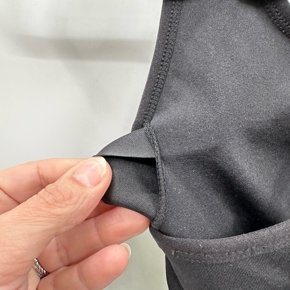 ACTA Black criss-cross back padded support comfort woman yoga sports bra NWT S - Picture 8 of 10